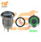 12 mm 12-24V Ring Light Push Button Horn type Metal Switch with Green Indicator